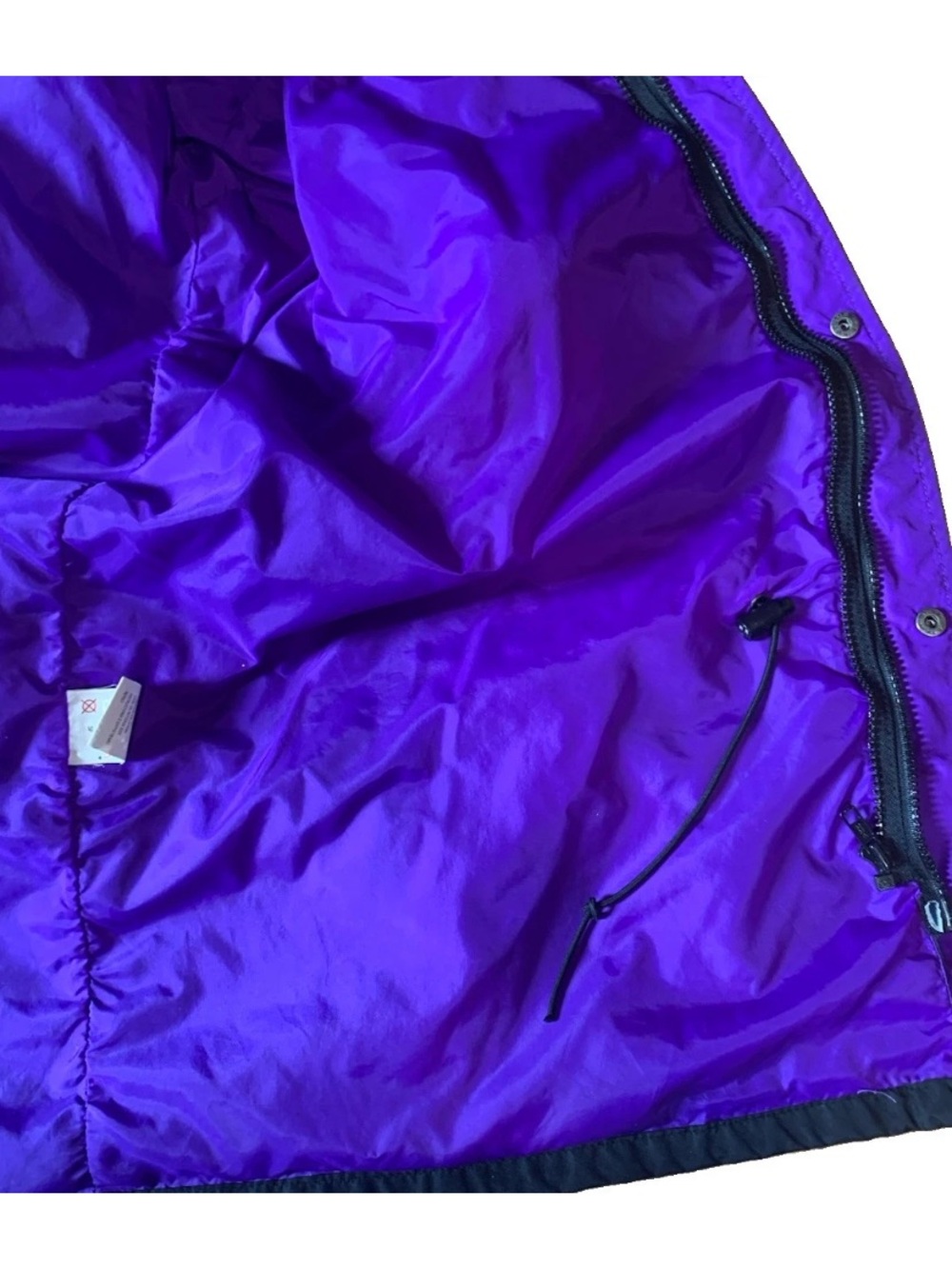 Vintage Columbia Sportswear Windbreaker Jacket Mens XL Teal Navy Colorblock 90s - Picture 16 of 16